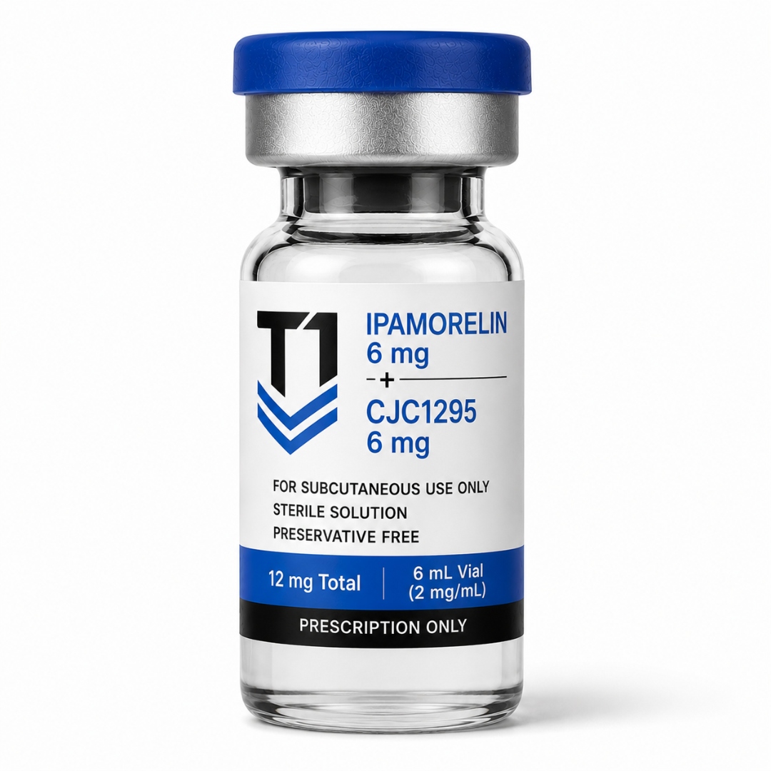 Aurafil Ipamorelin 6 mg + CJC-1295 6 mg combination injection vial