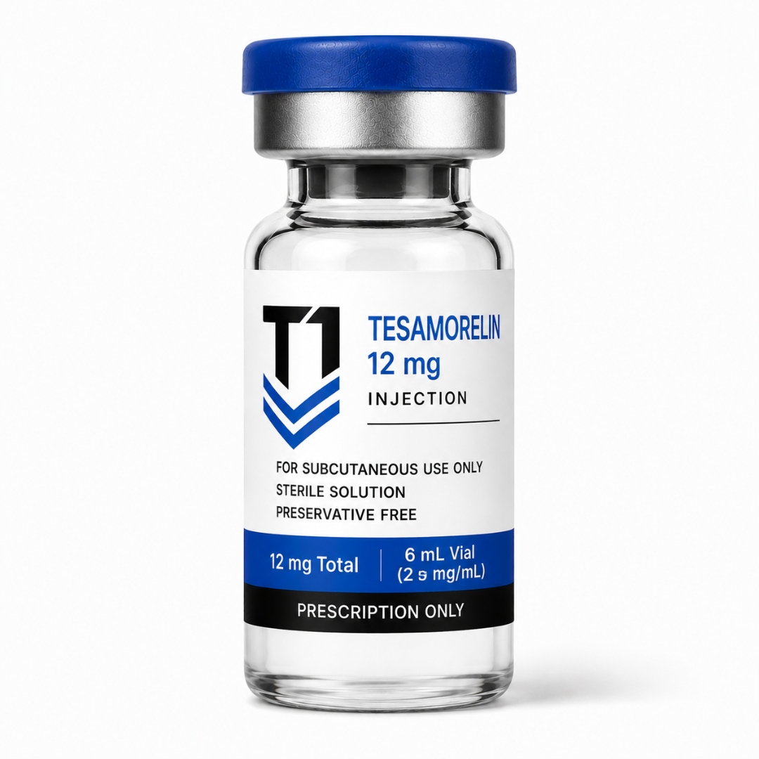 Aurafil Tesamorelin 12 mg injection vial
